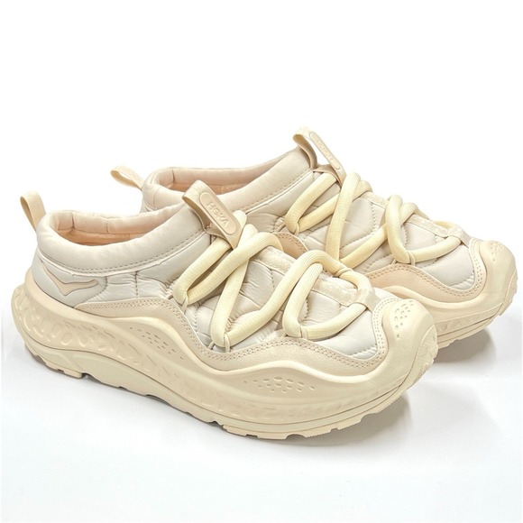 Hoka One One Ora Primo Shoes Recovery Slip On Vanilla White Mens Size 10.5